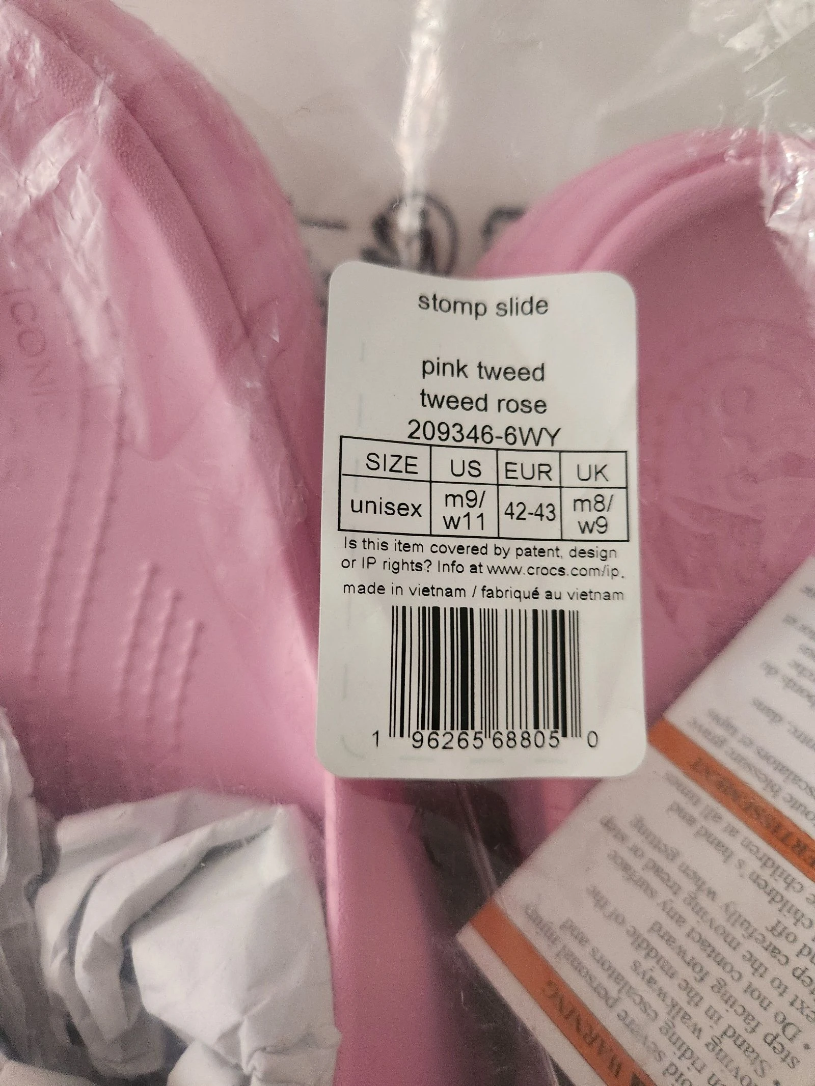Crocs Mules Stomp Slide Pink Sandals – photo 8